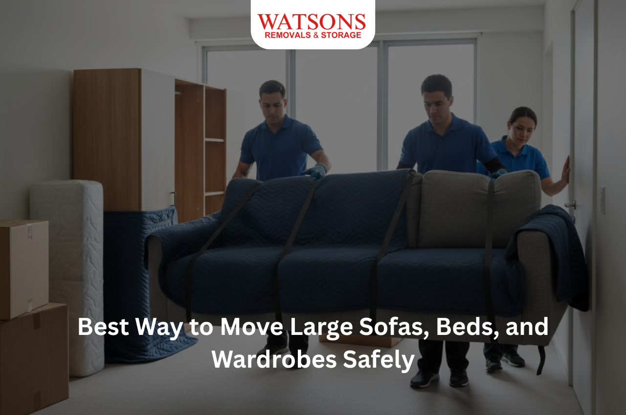 Best Way to Move Large Furniture Safely | Watsons Removals